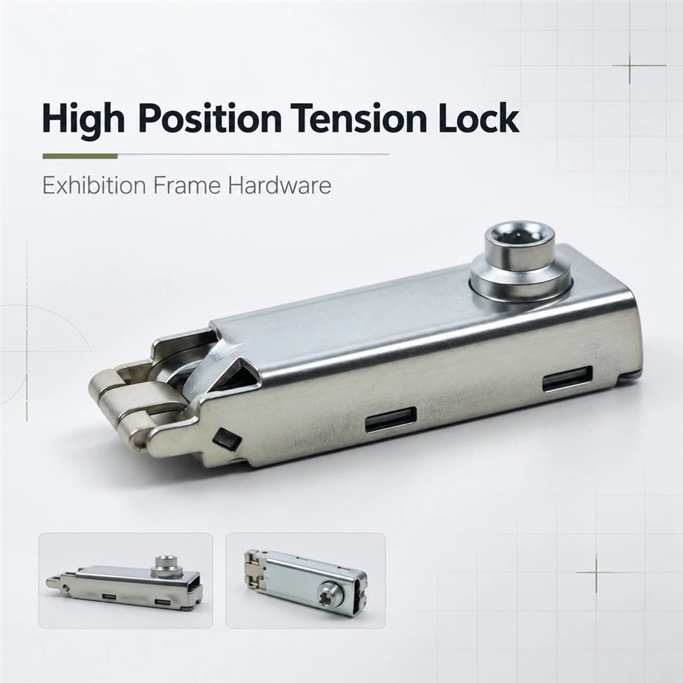 High Position Tension Lock For Exhibition Frame Systems factory High Position Tension Lock For Exhibition Frame Systems factory